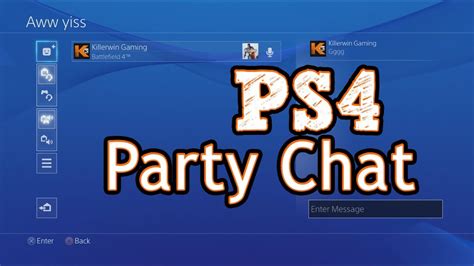 Go to the Other tab and click Sign Out. . Psn party down